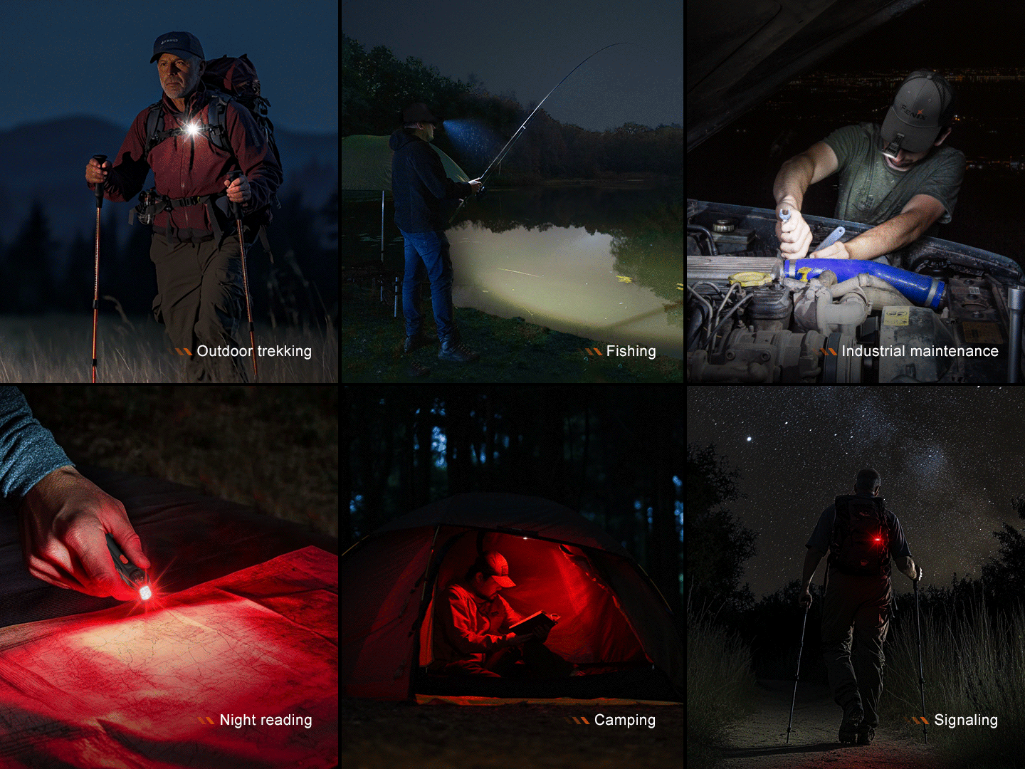 Fenix SW05R-RED - 150 lumens Red &amp; White Lights Flashlight ***Will ship around February 28th*** Flashlight Fenix 