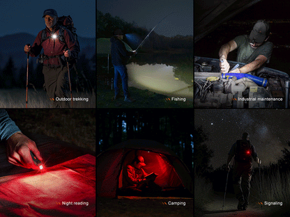 Fenix SW05R-RED - 150 lumens Red &amp; White Lights Flashlight ***Will ship around February 28th*** Flashlight Fenix 