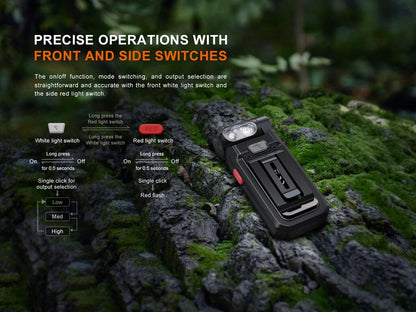 Fenix SW05R-RED - 150 lumens Red &amp; White Lights Flashlight ***Will ship around February 28th*** Flashlight Fenix 