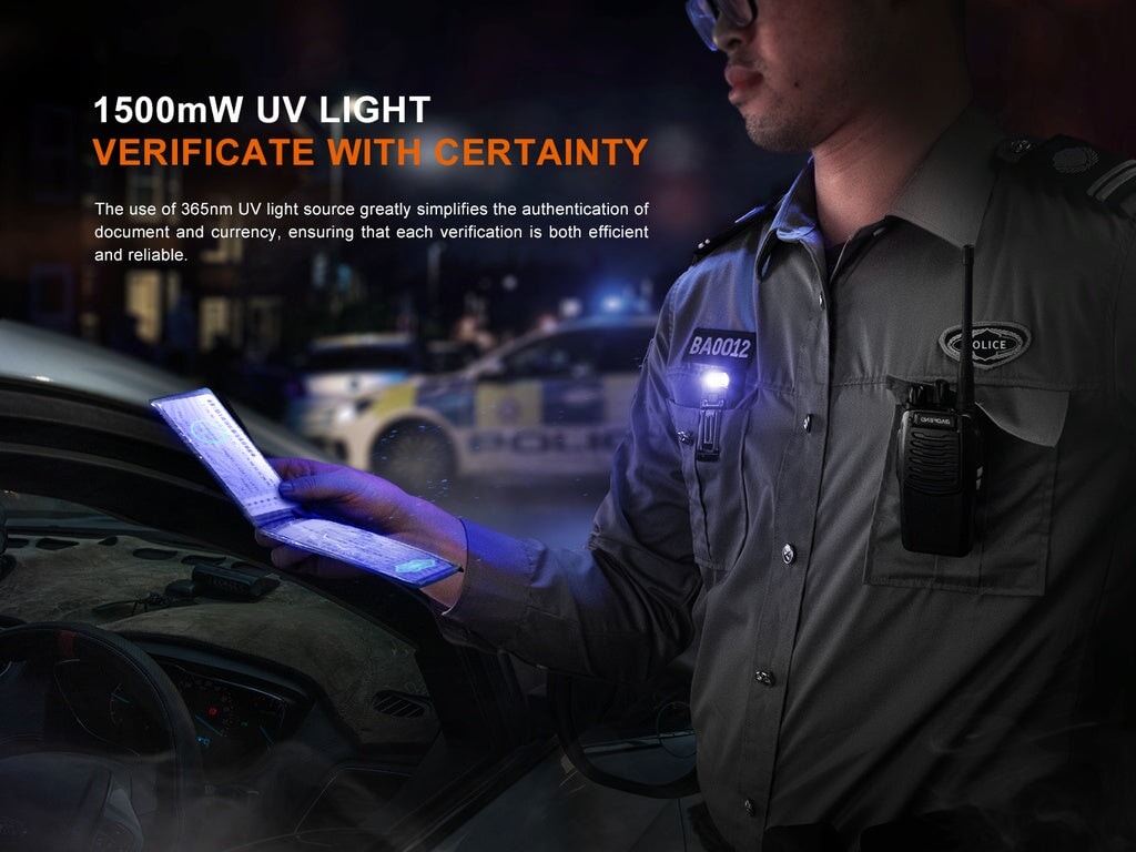 Fenix SW05R-UV - 150 lumens UV &amp; White Lights Flashlight ***Will ship around February 28th*** Flashlight Fenix 