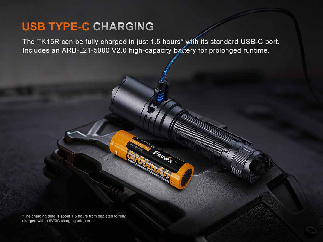 Fenix TK15R IRIS X Adaptive Tactical Flashlight