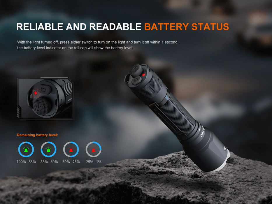 Fenix TK17 Dual Switch Tactical Flashlight Flashlight Fenix 