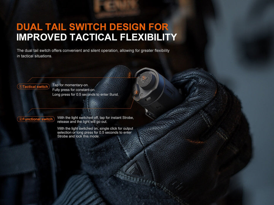 Fenix TK17 Dual Switch Tactical Flashlight Flashlight Fenix 