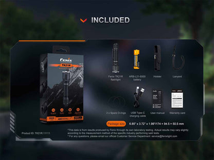 Fenix TK21R Portable Tactical EDC Flashlight Flashlight Fenix 
