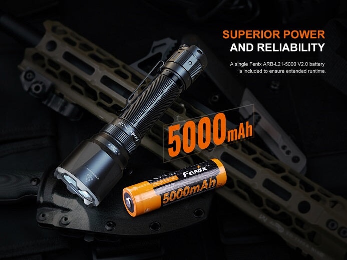 Fenix TK22R Rechargeable Tactical &amp; Duty Flashlight Flashlight Fenix 
