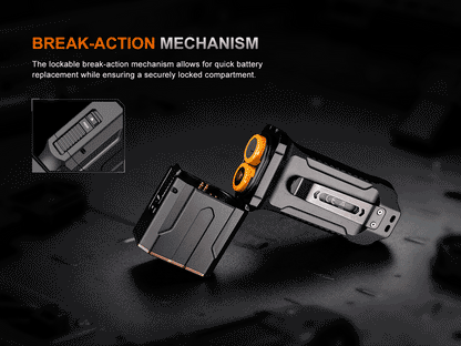 Fenix TK28R rechargeable tactical LED flashlight – High-output rugged duty torch