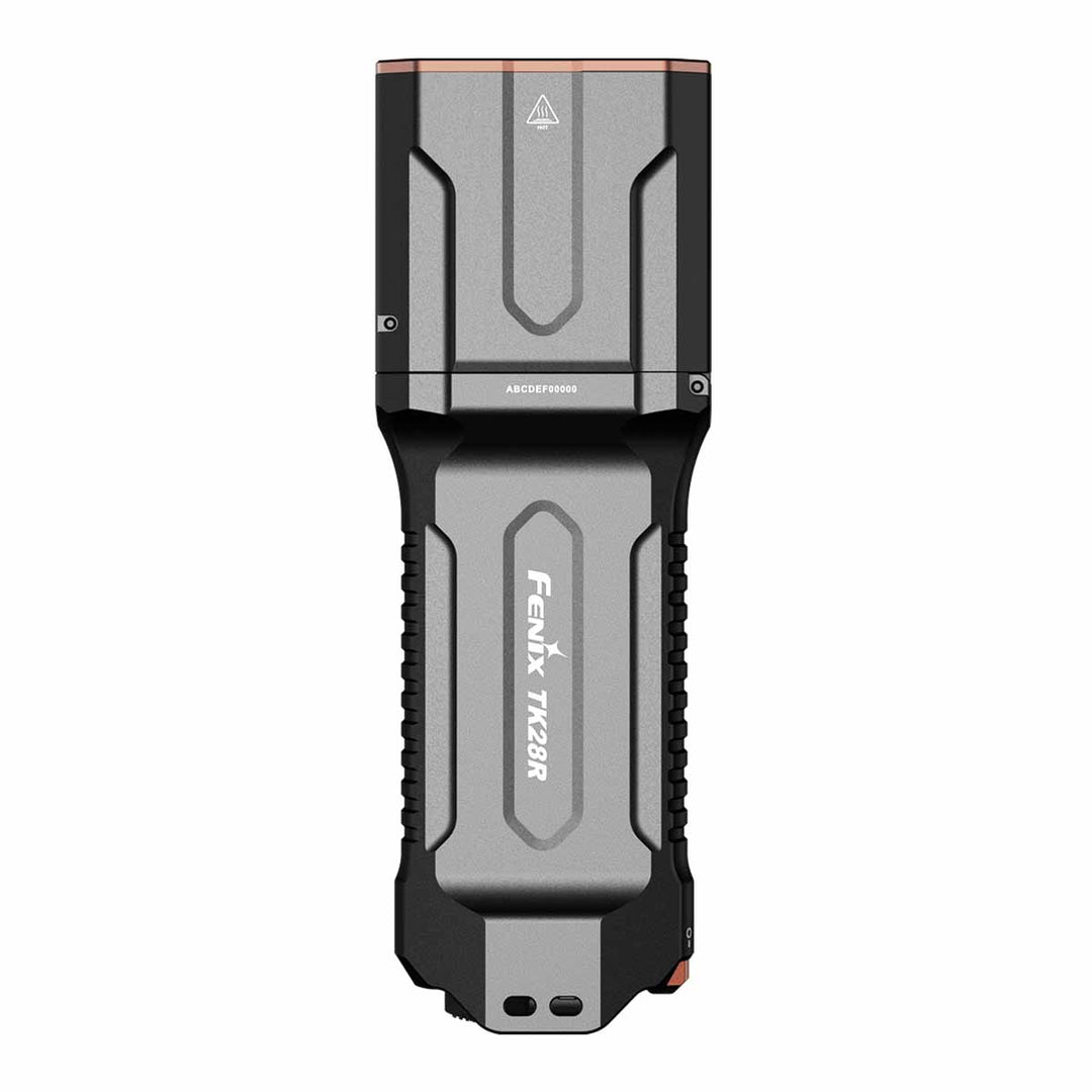 Fenix TK28R rechargeable tactical LED flashlight – High-output rugged duty torch