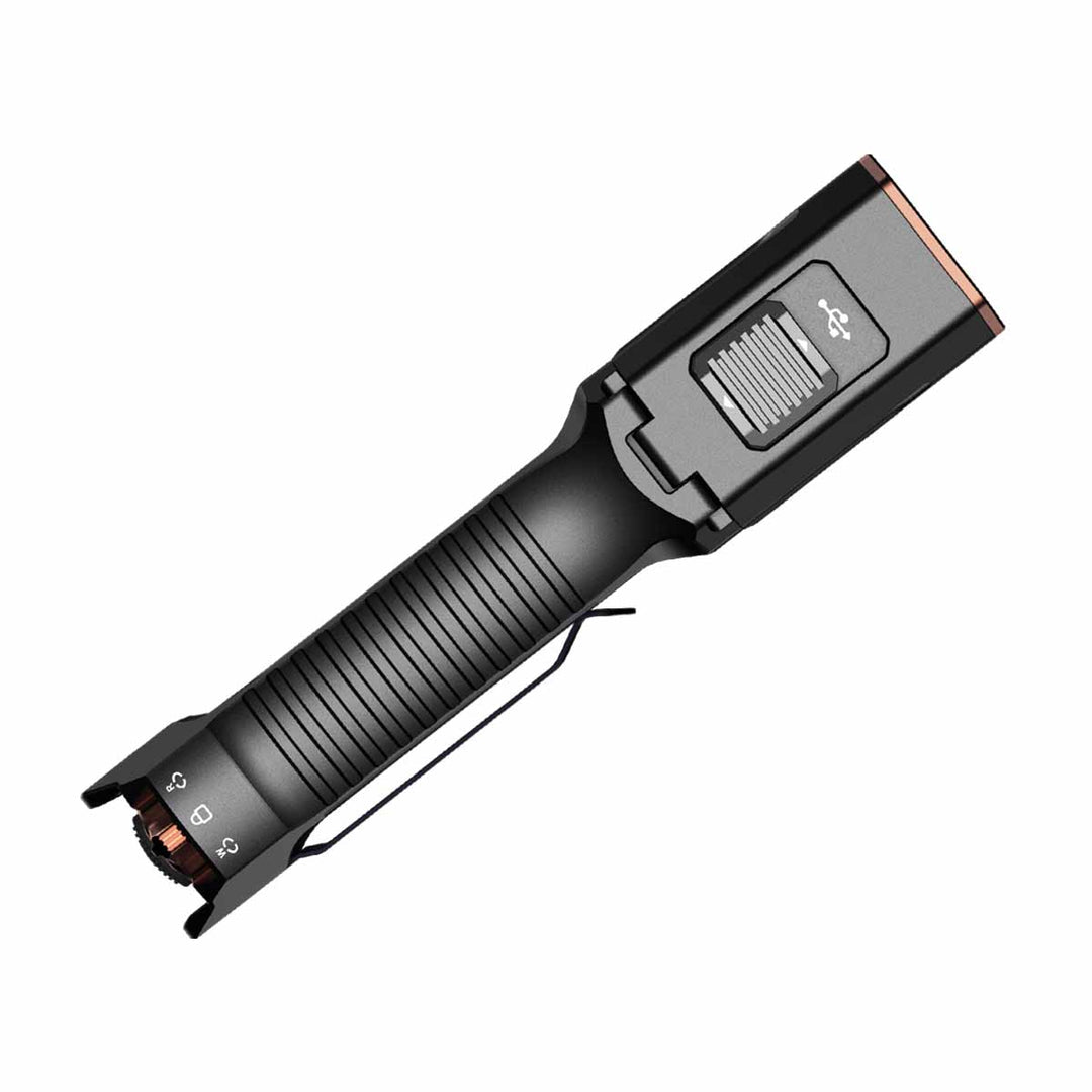 Fenix TK28R rechargeable tactical LED flashlight – High-output rugged duty torch