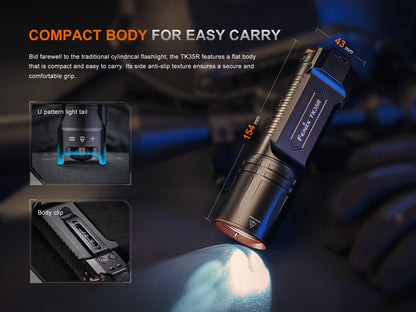 Fenix TK35R Rechargeable Tactical Flashlight Flashlight Fenix 