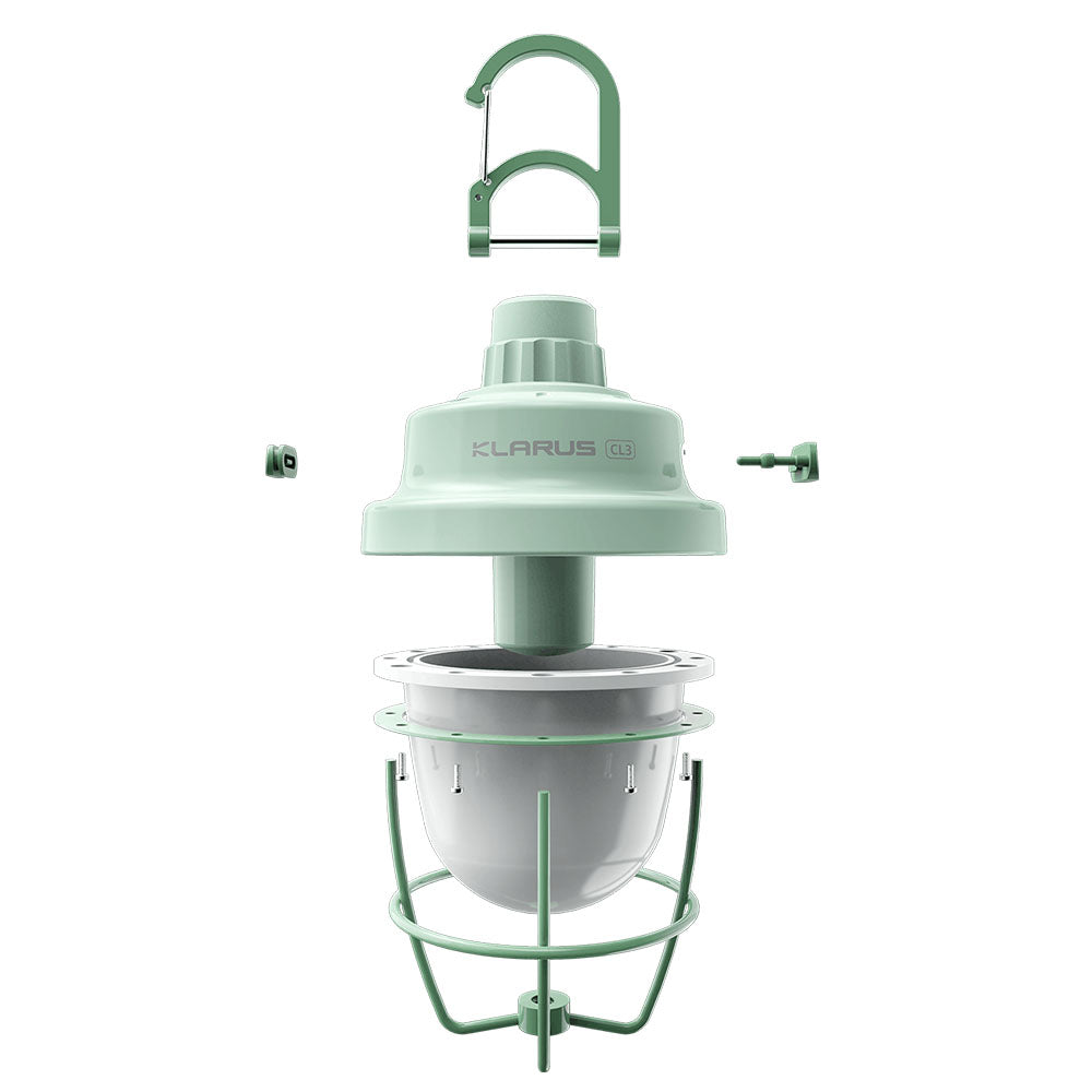 “Klarus CL3 multifunctional mini lantern – Compact rechargeable outdoor lantern with options”