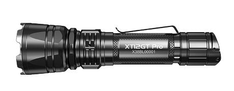 Klarus XT12GT PRO Flashlight | Long Throw Rechargeable Tactical