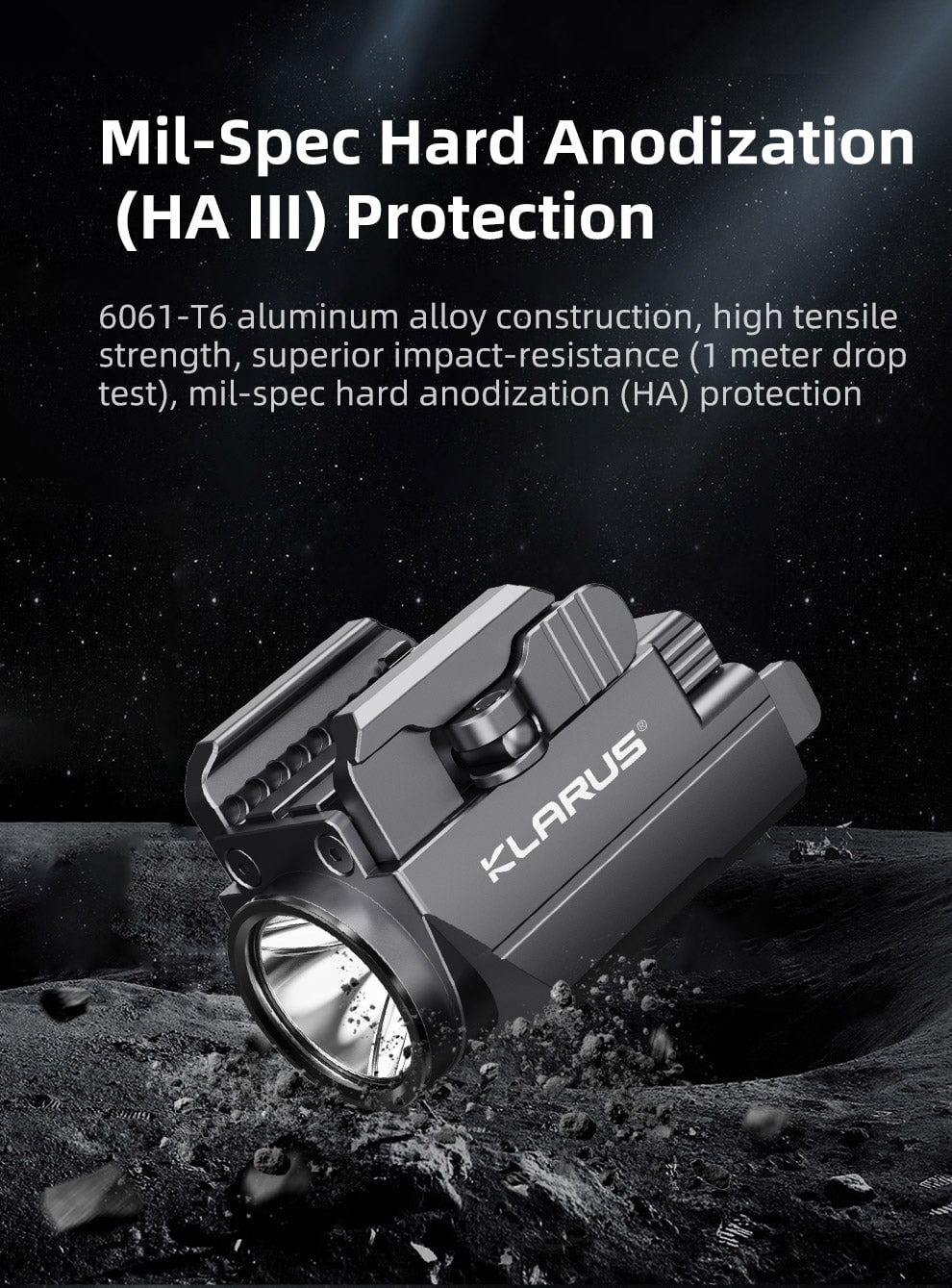 Klarus Tactical Rail Light GL2