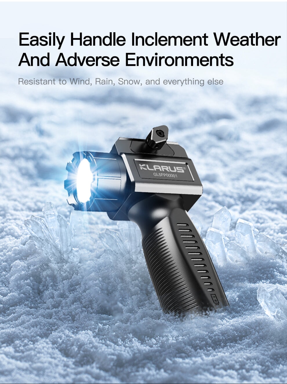 Klarus Vertical Tactical Foregrip Flashlight GL5