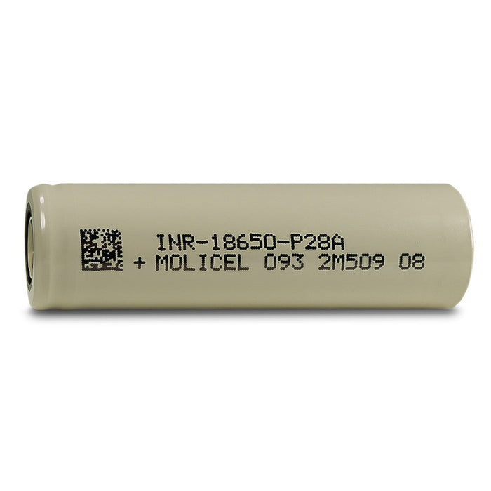 Molicel P28A 18650 Flat top rechargeable battery Rechargeable Batteries Molicel 