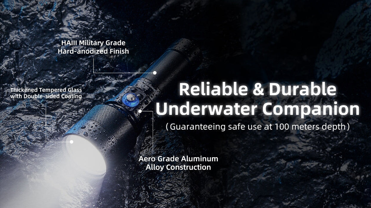 Nitecore DL 30 1100 Lumens Diving Flashlight Flashlight Nitecore 