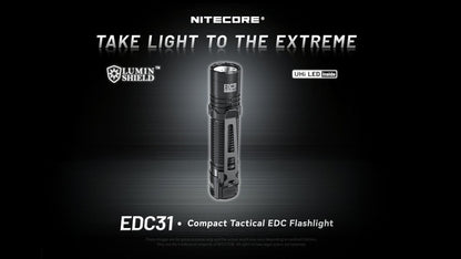Nitecore EDC31 3500 Lumen Rechargeable EDC Flashlight Flashlight Nitecore 