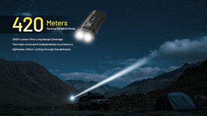 Nitecore EDC37 8000 Lumen Rechargeable EDC Flashlight Flashlight Nitecore 