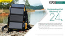 Nitecore FSP30 30W Foldable Solar Panel Flashlight Accessories Nitecore 
