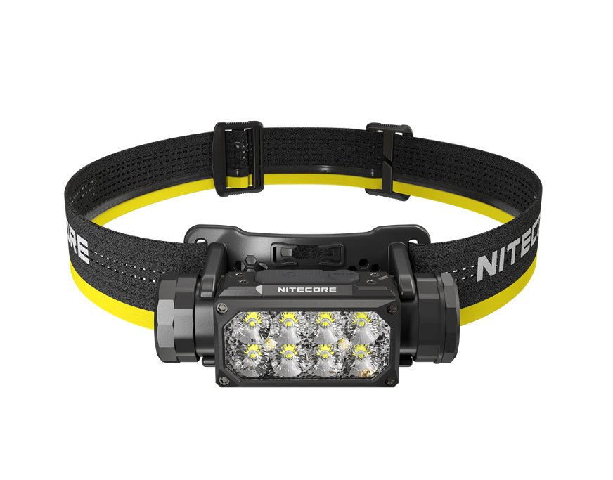 Nitecore HC65 UHE USB-C rechargeable LED headlamp with 2000 lumens brightness for work, camping, hiking, and outdoor adventures
