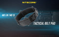 Nitecore MB LW - MB SL Tactical Belt Pads - Special order Tactical gear Niteocre 