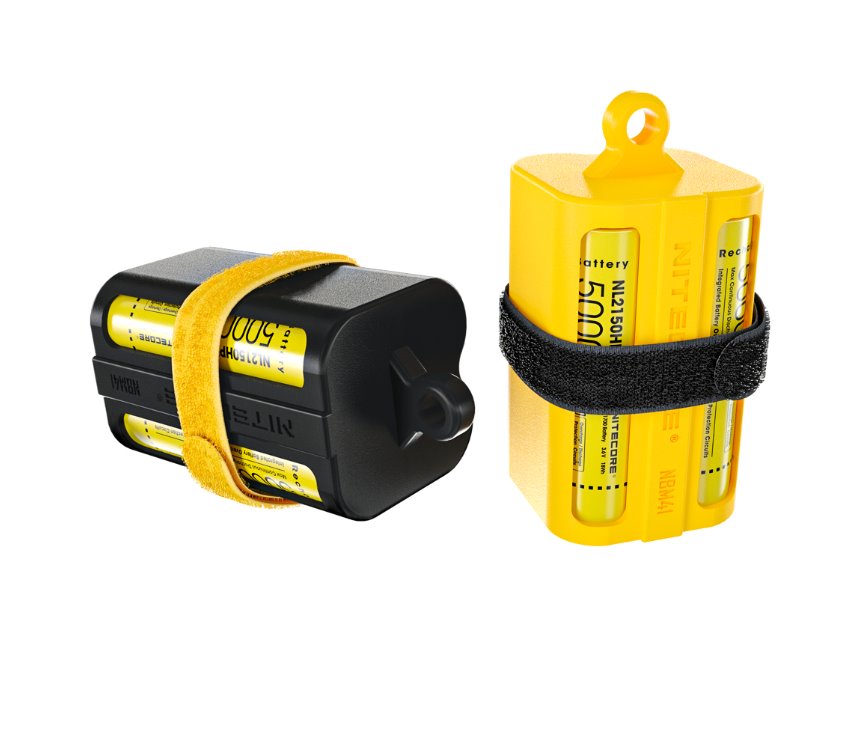 Nitecore NBM41 21700 Battery holder - Black Flashlight Accessories Nitecore 