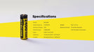 Nitecore NH2400 2400mAh Rechargeable Battery Rechargeable Batteries Nitecore 