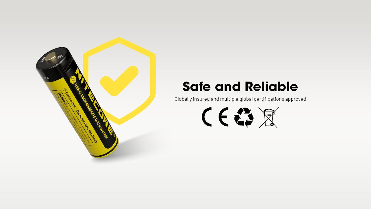 Nitecore NH2400 2400mAh Rechargeable Battery Rechargeable Batteries Nitecore 