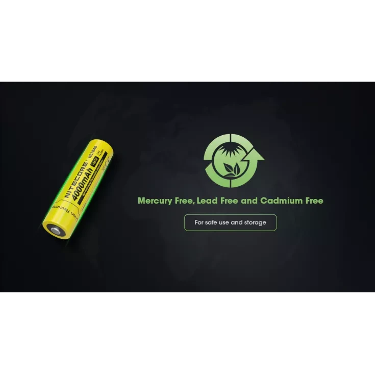 Nitecore NL1840 18650 Li-ion Battery 4000mAh Rechargeable Batteries Nitecore 