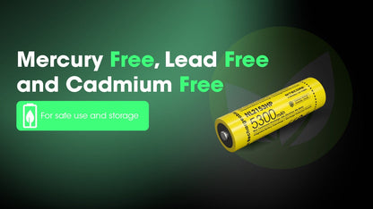 Nitecore NL2153HP 5300mAh Rechargeable 21700 Battery Rechargeable Batteries Nitecore 