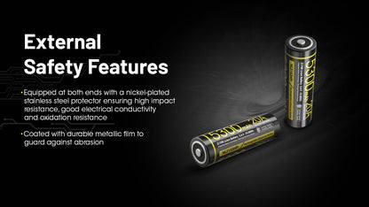Nitecore NL2153HPi 21700 Li-ion 20A Battery 5300mAh Rechargeable Batteries Nitecore 