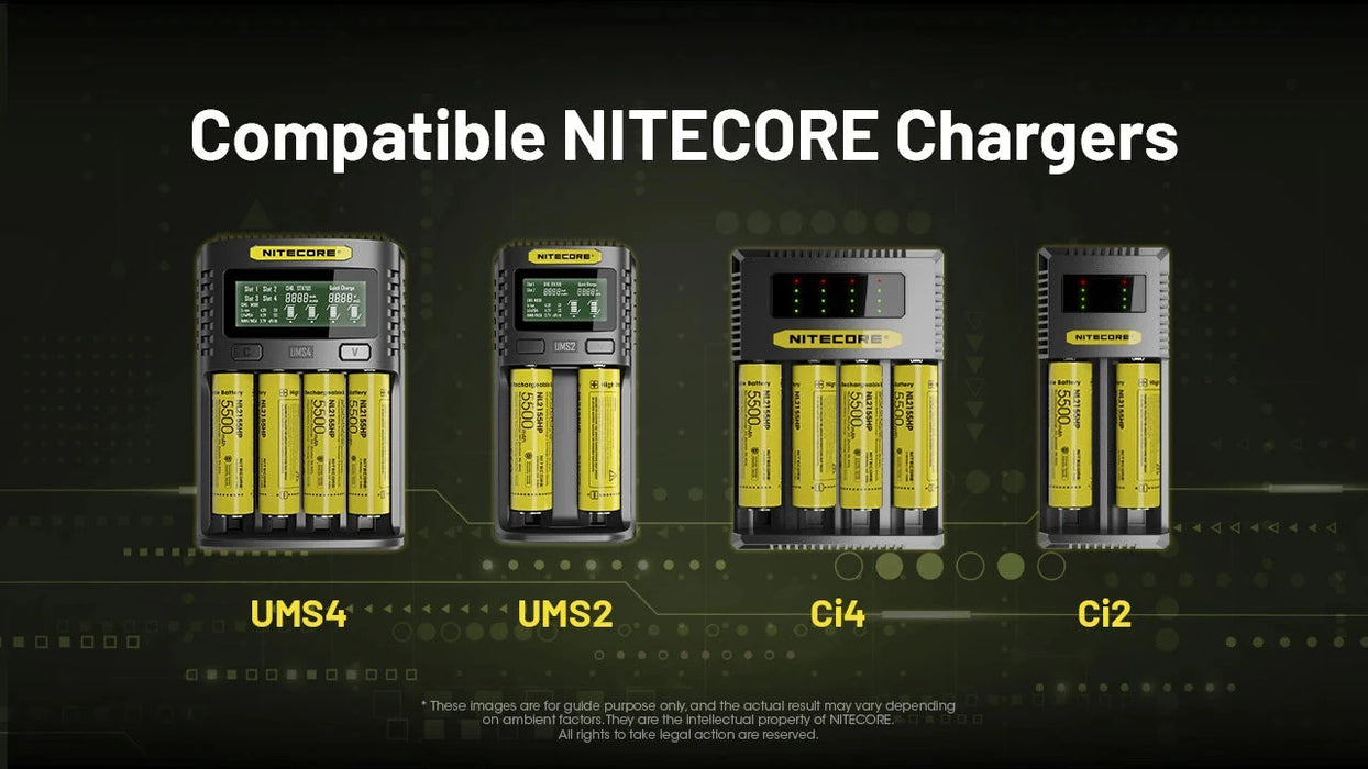 Nitecore NL2155HP 5500mAh Rechargeable 21700 Battery Rechargeable Batteries Nitecore 