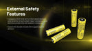 Nitecore NL2155HP 5500mAh Rechargeable 21700 Battery Rechargeable Batteries Nitecore 
