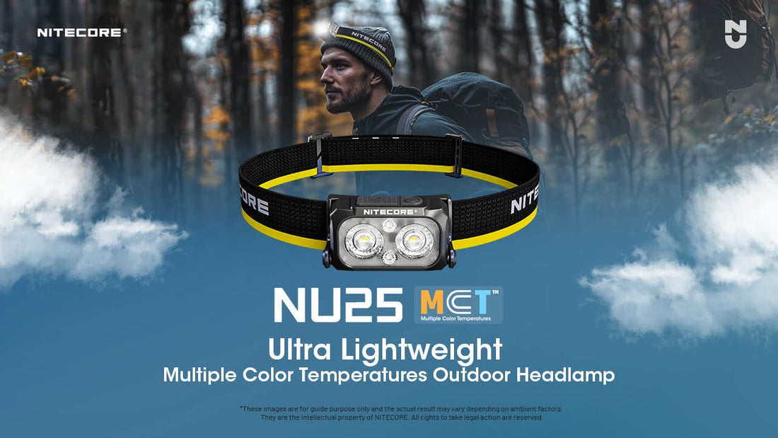 Nitecore NU25 MCT Multi-Temperature Rechargeable Headlamp Headlamp Nitecore 