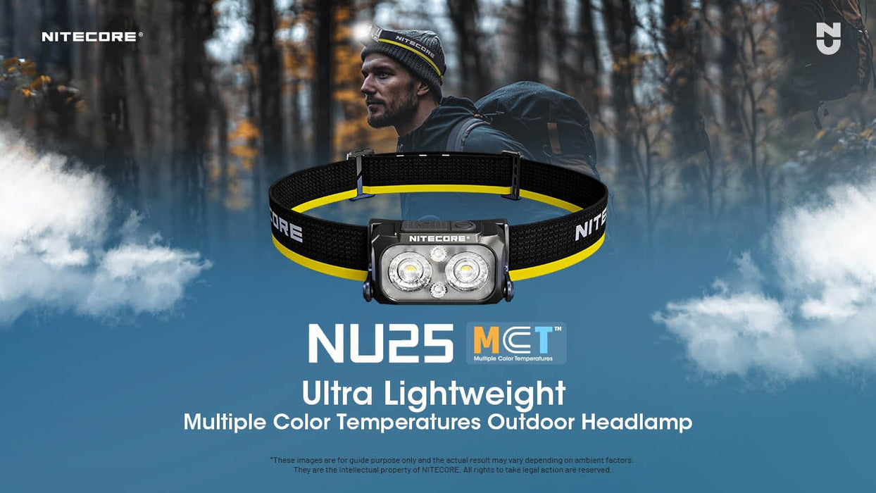 Nitecore NU25 MCT Multi-Temperature Rechargeable Headlamp Headlamp Nitecore 