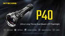 Nitecore P40 Ultra Long Throwing LED Flashlight Flashlight Nitecore 