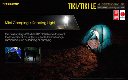 Nitecore TIKI LE USB-C Rechargeable Keychain Flashlight Keychain LED Flashlight Nitecore 