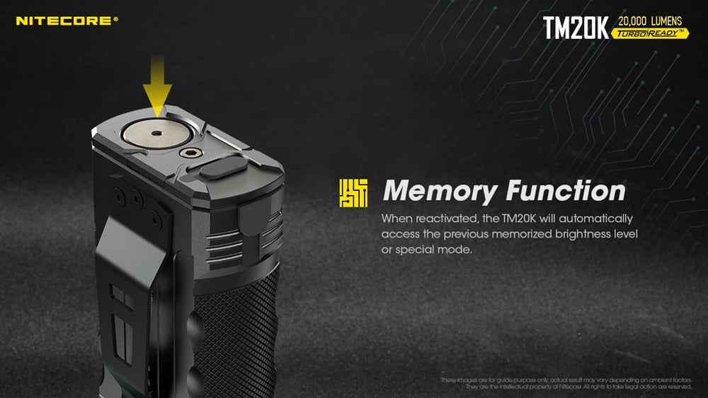 Nitecore TM20K 20000 Lumens LED Flashlight Flashlight Nitecore 