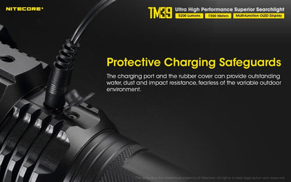 Nitecore TM39 Long Throw LED Flashlight Flashlight Nitecore 