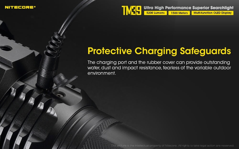 Nitecore TM39 Long Throw LED Flashlight Flashlight Nitecore 