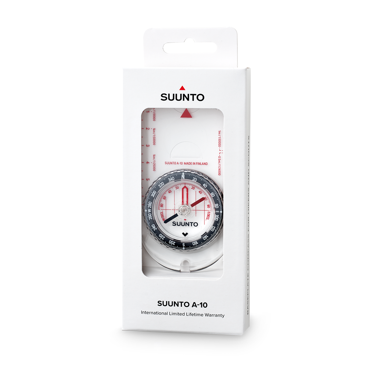 Suunto A-10 SH Southern Hemisphere baseplate compass for reliable outdoor navigation