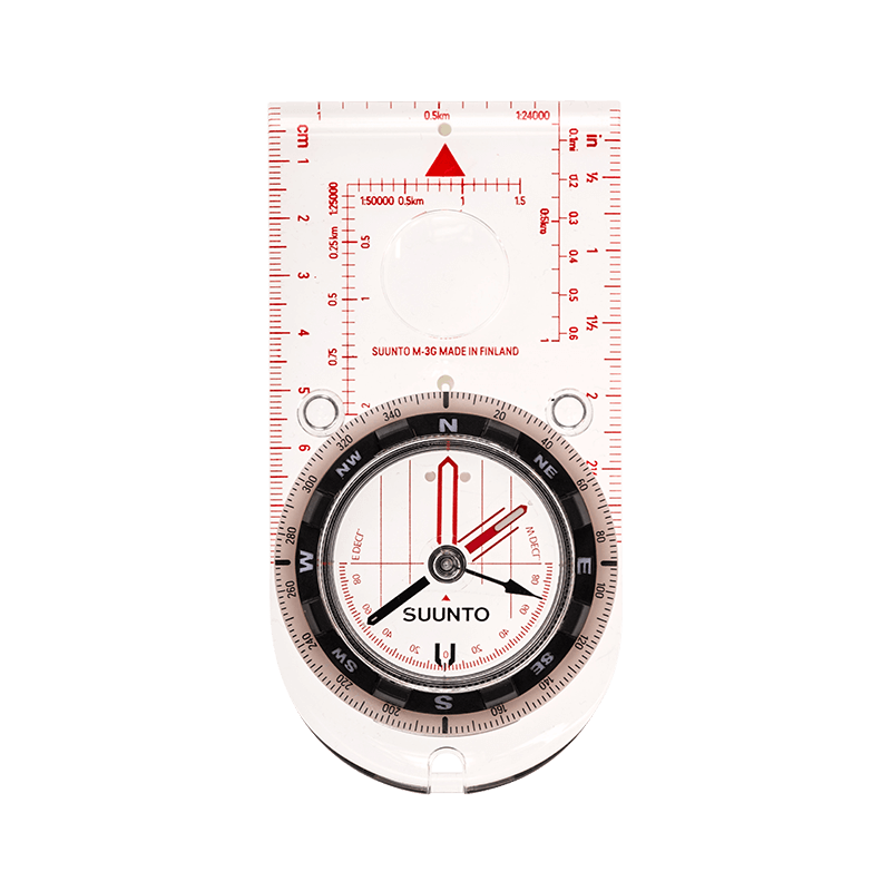 Suunto M-3 NH G baseplate compass with global needle and declination adjustment for accurate outdoor navigation