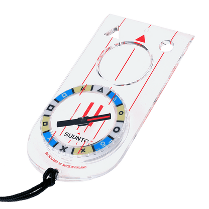 Suunto AIM-30 NH thumb compass with fast needle for precision orienteering and outdoor navigation