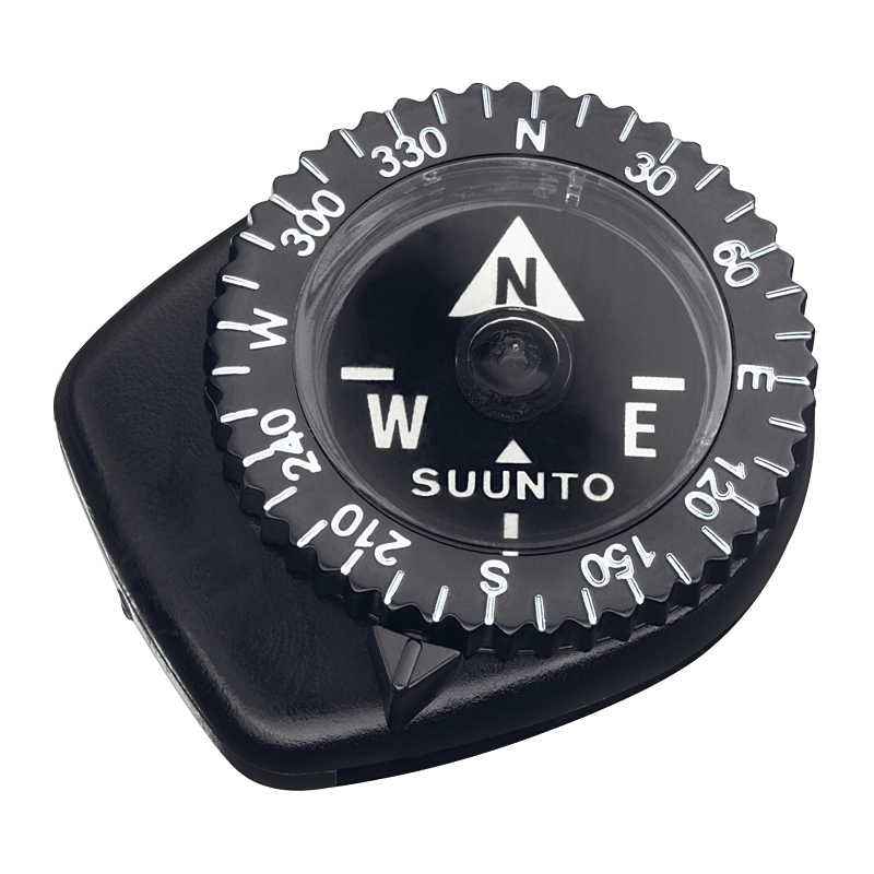 Suunto Clipper L/B SH clip-on compass for hands-free outdoor navigation and quick directional reference