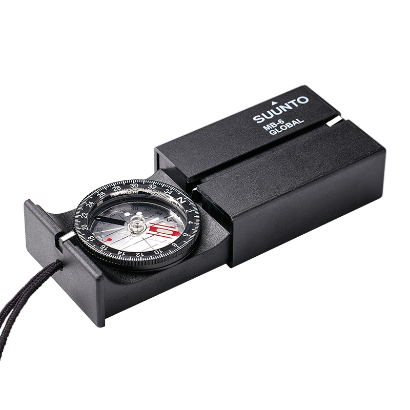 Suunto MB-6 Global compact folding mirror compass with global needle for precise navigation in outdoor and adventure settings