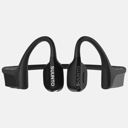 Suunto Wing open-ear wireless sports headphones designed for cycling, running, and outdoor training