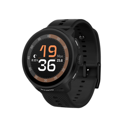 Suunto Run Sports Watch with GPS tracking, heart rate monitor, and performance metrics for cycling, running, and endurance training