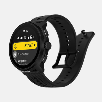 Suunto Run Sports Watch with GPS tracking, heart rate monitor, and performance metrics for cycling, running, and endurance training