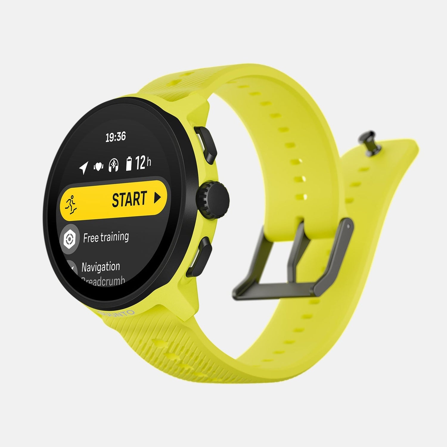 Suunto Run Sports Watch with GPS tracking, heart rate monitor, and performance metrics for cycling, running, and endurance training
