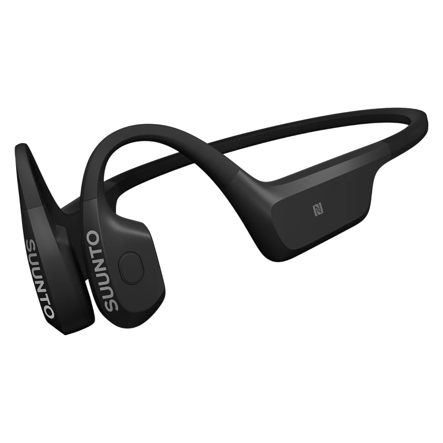 Suunto Aqua waterproof open-ear sports headphones for swimming, cycling, and endurance training