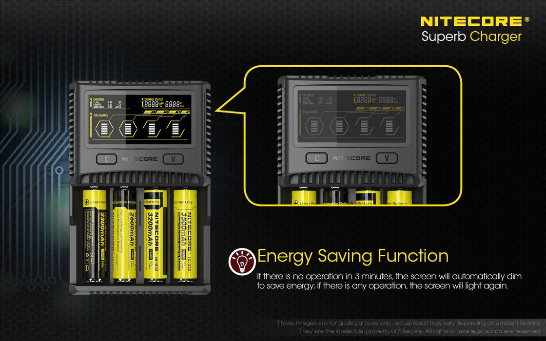 Nitecore SC4 Charger Battery Charger Nitecore 